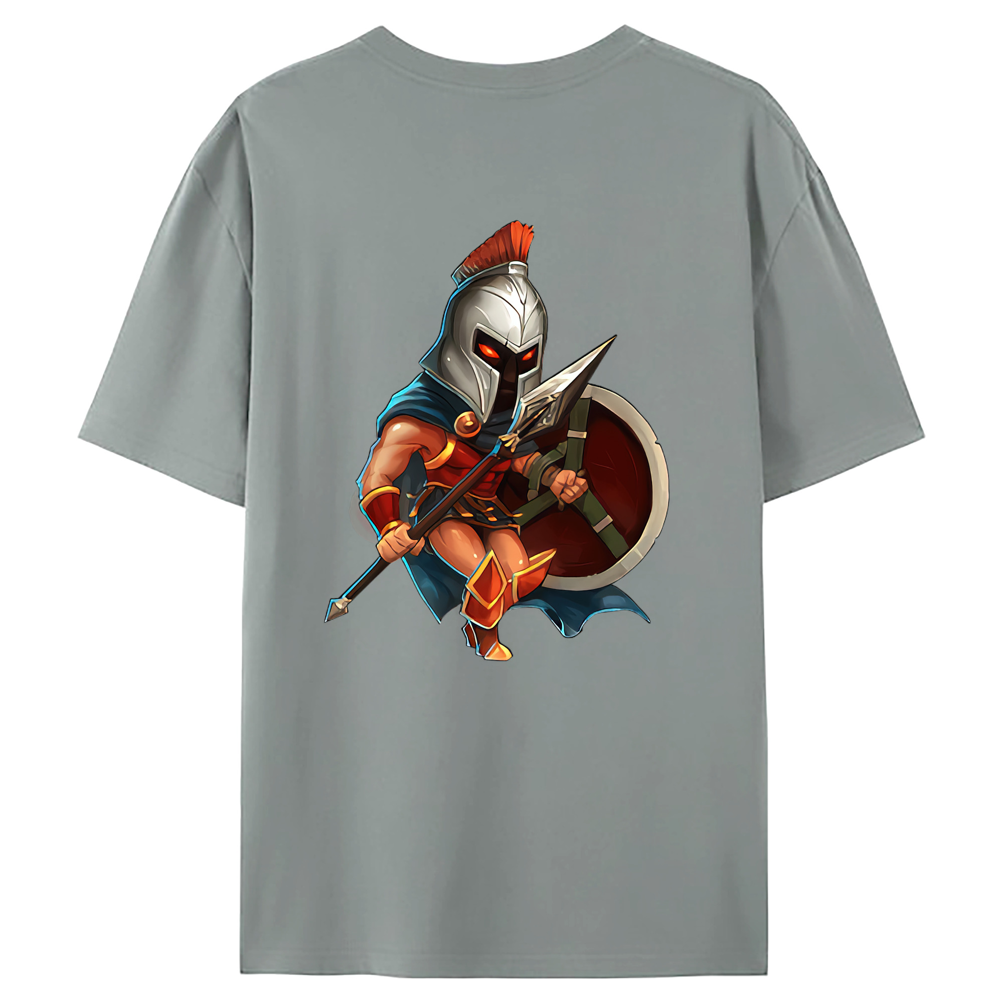 （画像用） リーグ・オブ・レジェンド League of Legends LOL 綿100％ メンズ半袖Tシャツ（バックプリント） 通気性